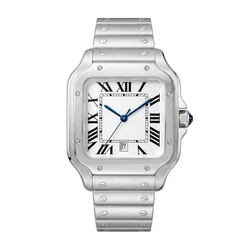 Cartier Watch Santos - 새로운 럭셔리 남성용 쿼츠 시계 클래식