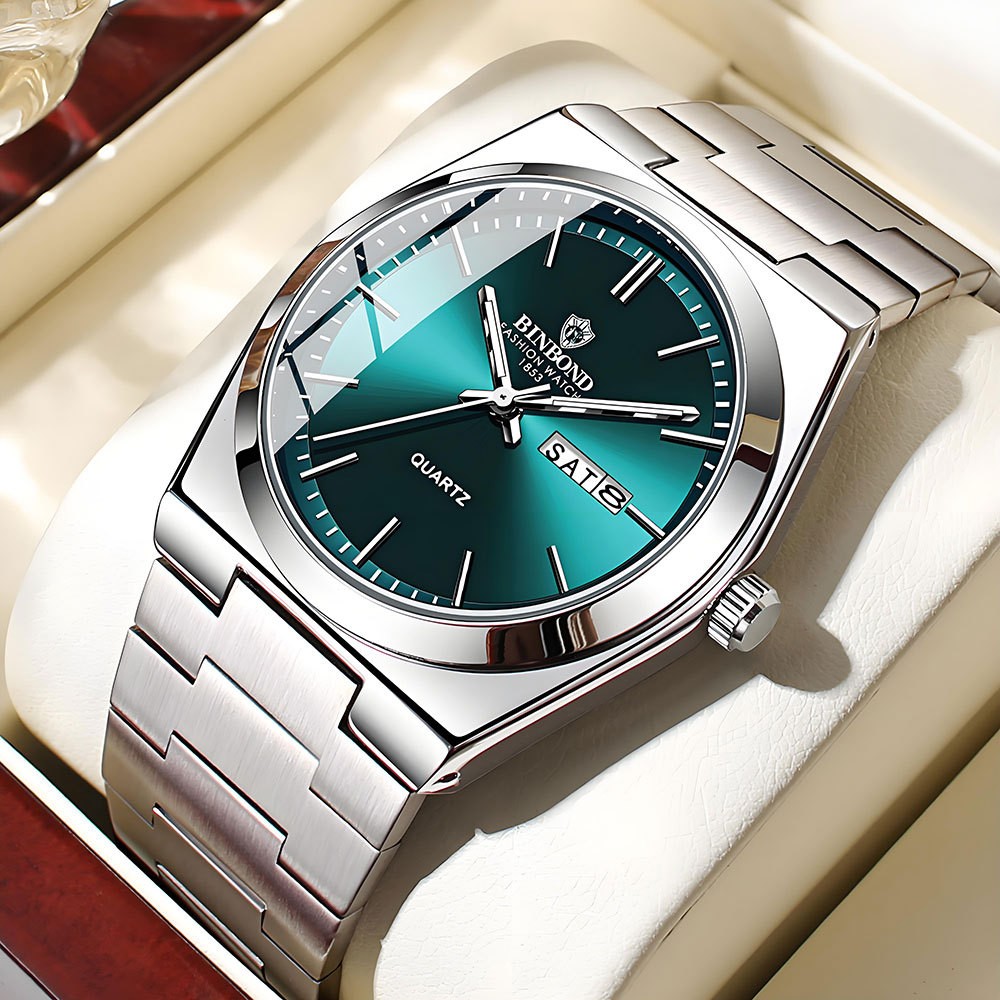 Seiko Watch 5 Sports - 빈본드 정품 남성용 시계, 고급 스테인리스