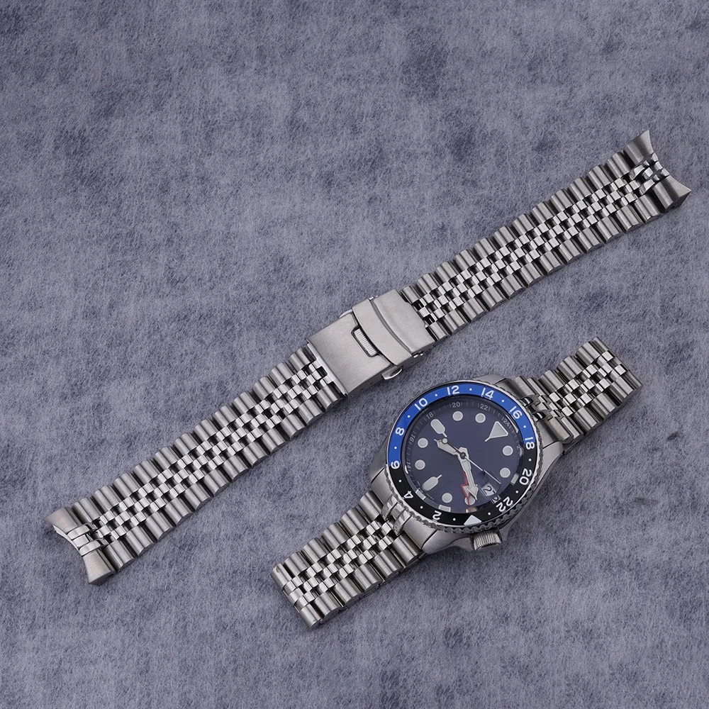 Seiko Watch 5 Sports - Carlywet 22mm Jubilee 스트랩 세이코 5