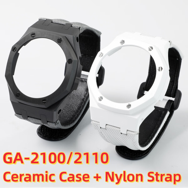 Casio Watch G-Shock Ga-2100 - 2100 모드 키트 세라믹 시계 케이스