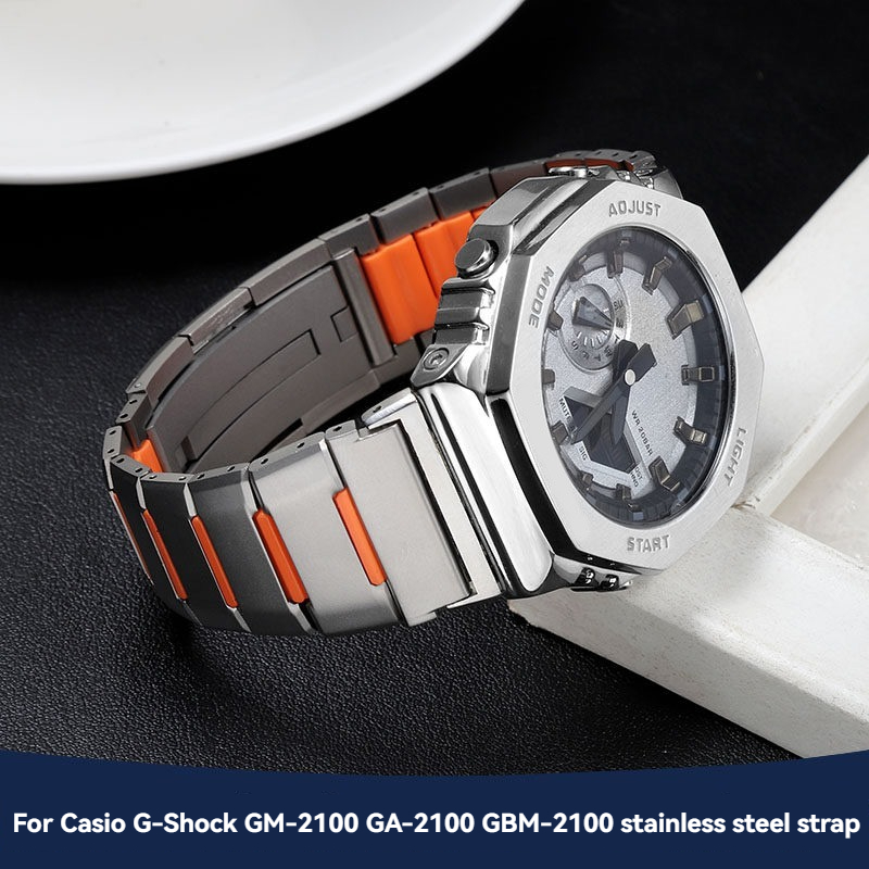 Casio Watch G-Shock Ga-2100 - 카시오 G-쇼크 GM-2100 GA-2100 GBM-2100용, 팔각형