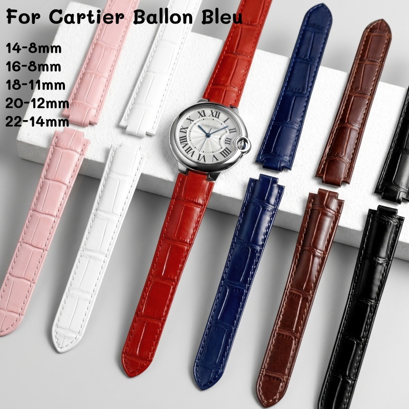 가죽 시계줄 더블 컨벡스 러그핏 까르띠에 발롱 블루 & - Cartier Watch Ballon Bleu 리뷰 및 가격