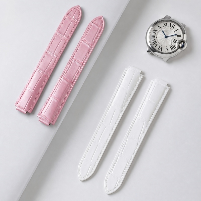 가죽 시계줄 더블 컨벡스 러그핏 까르띠에 발롱 블루 & - Cartier Watch Ballon Bleu 리뷰 및 가격