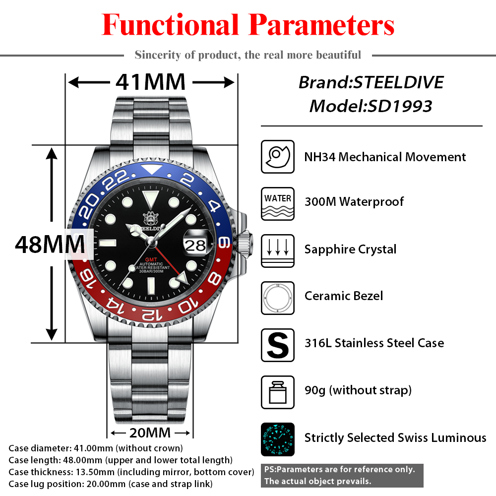 STEELDIVE SD1993 V2 양방향 세라믹 베젤 - Seiko Watch 5 Sports 리뷰 및 가격