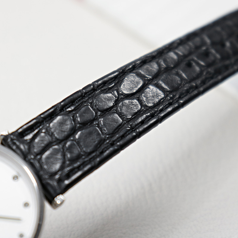 Thin crocodile Genuine leather - Cartier Watch Santos 리뷰 및 가격