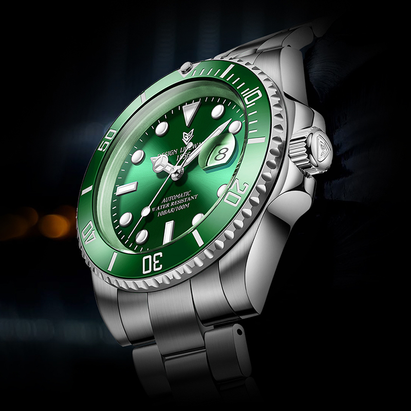 2025 LIGE 새로운 시계 남자 자동 기계식 뚜르  - Rolex Watch Submariner 리뷰 및 가격