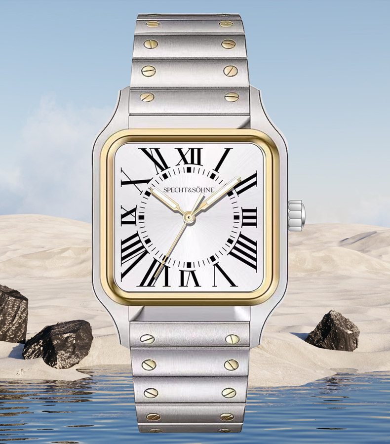 2025 새로운 도착 SPECHT&SOHNE 남성용 최 - Cartier Watch Santos 리뷰 및 가격