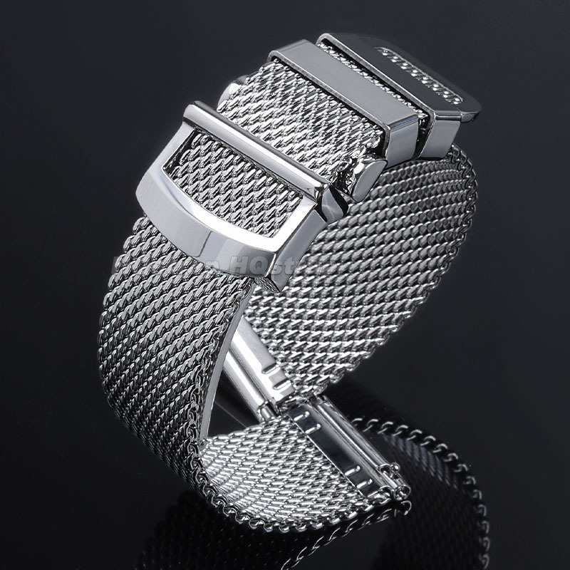 IWC 파일럿용 밀라노 메쉬 시계줄 오메가 폴딩 버클  - Mesh Strap Metal 리뷰 및 가격