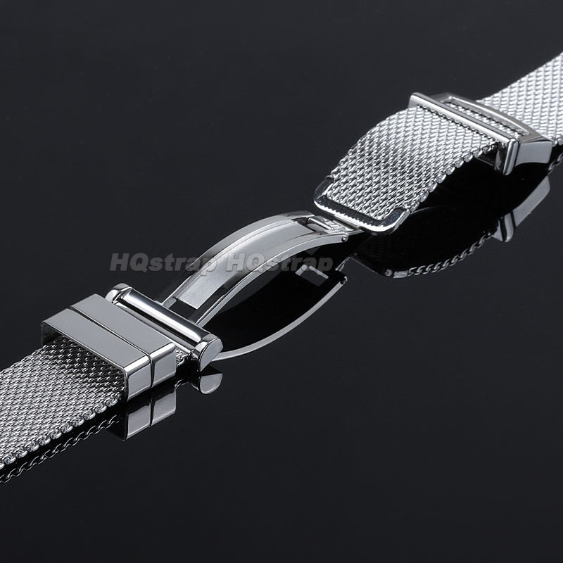 IWC 파일럿용 밀라노 메쉬 시계줄 오메가 폴딩 버클  - Mesh Strap Metal 리뷰 및 가격