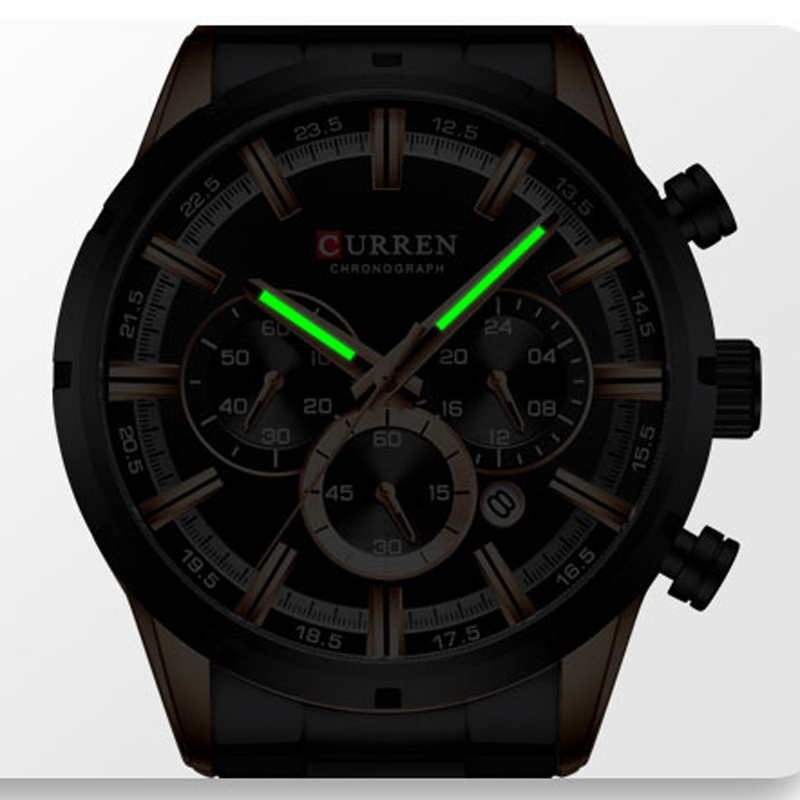 CURREN 최고 브랜드 밀리터리 쿼츠 시계 실버 블루 - Seiko Watch 5 Sports 리뷰 및 가격