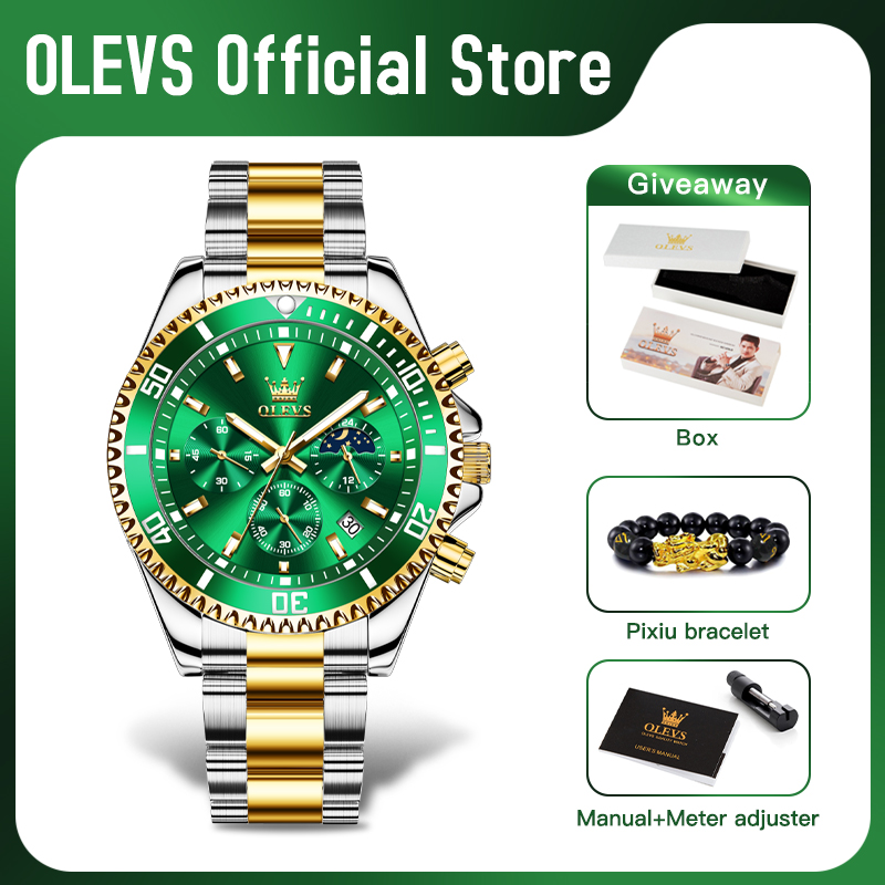 OLEVS 2870 남성용 시계, 최고급 명품 시계,  - Rolex Watch Datejust 리뷰 및 가격