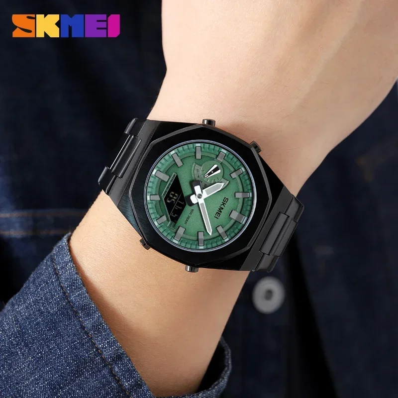 SKMEI 1816 라이트 데이트 방수 손목시계, 남성 - Cartier Watch Santos 리뷰 및 가격