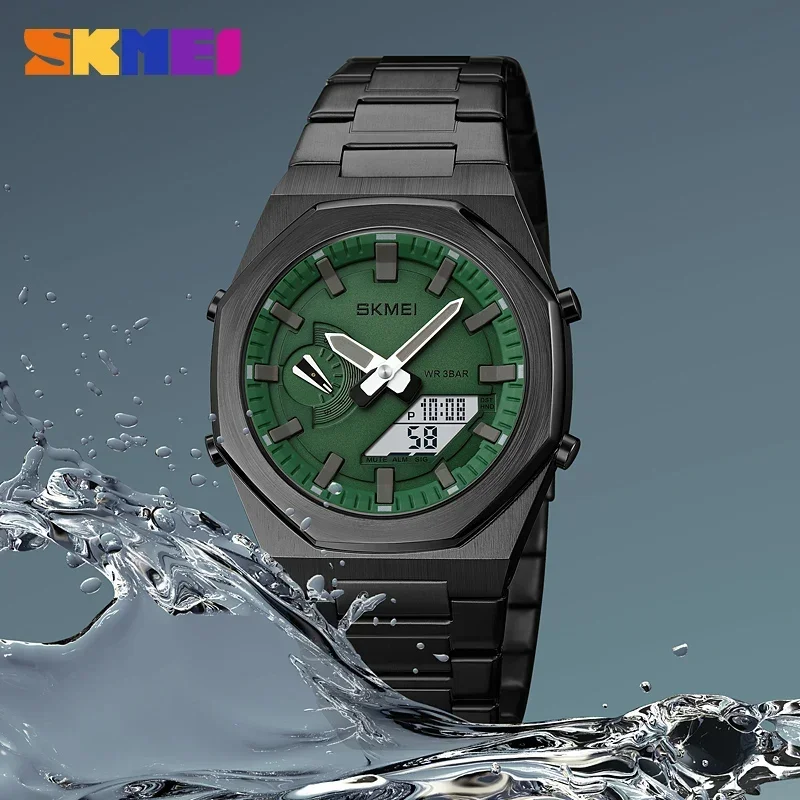 SKMEI 1816 라이트 데이트 방수 손목시계, 남성 - Cartier Watch Santos 리뷰 및 가격