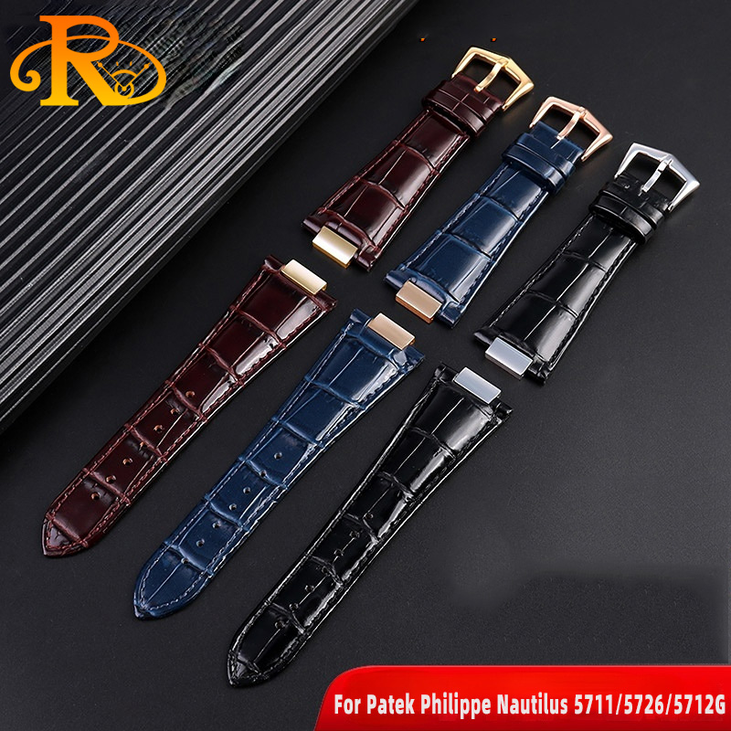 25X13mm notch Genuine Leather  - Patek Philippe Watch Nautilus 리뷰 및 가격